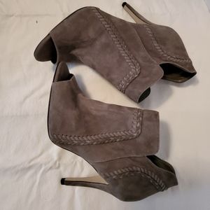 Vince Camuto Taupe Ankle Booties
